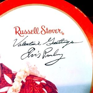 Elvis Presley’s autograph